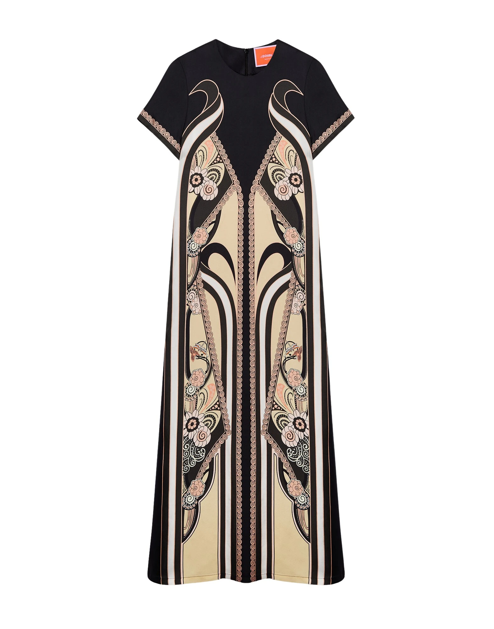 La-DoubleJ-Swing-Dress-in-Ambrosia-Placee-Pale-Pink42906_nobg La DoubleJ Swing Dress in Ambrosia Placée Pale Pink - Dresses - Milanese Maximalist Fashion at Luxury Shoes