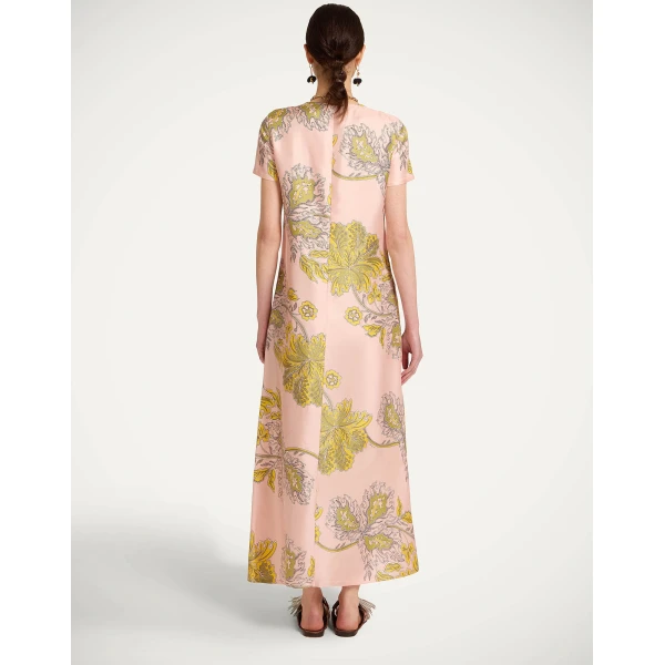 La DoubleJ Swing Dress in Swathe Pink - Dresses - Milanese Maximalist Fashion at Luxury Shoes 