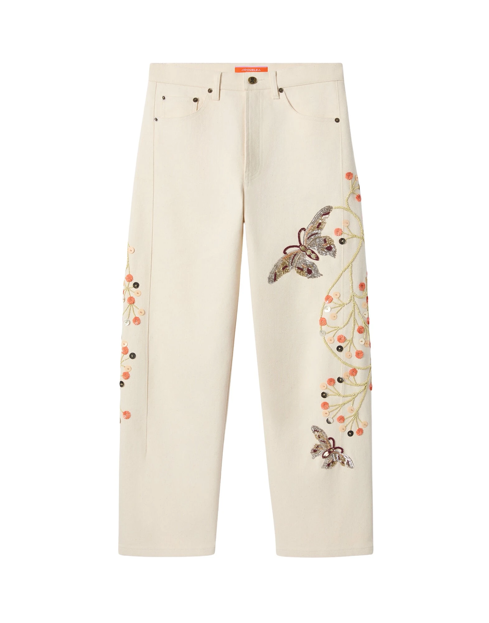 La-DoubleJ-The-Barrel-Jean-in-Solid-Ecru65738_nobg La DoubleJ The Barrel Jean in Solid Ecru - Pants - Milanese Maximalist Fashion at Luxury Shoes