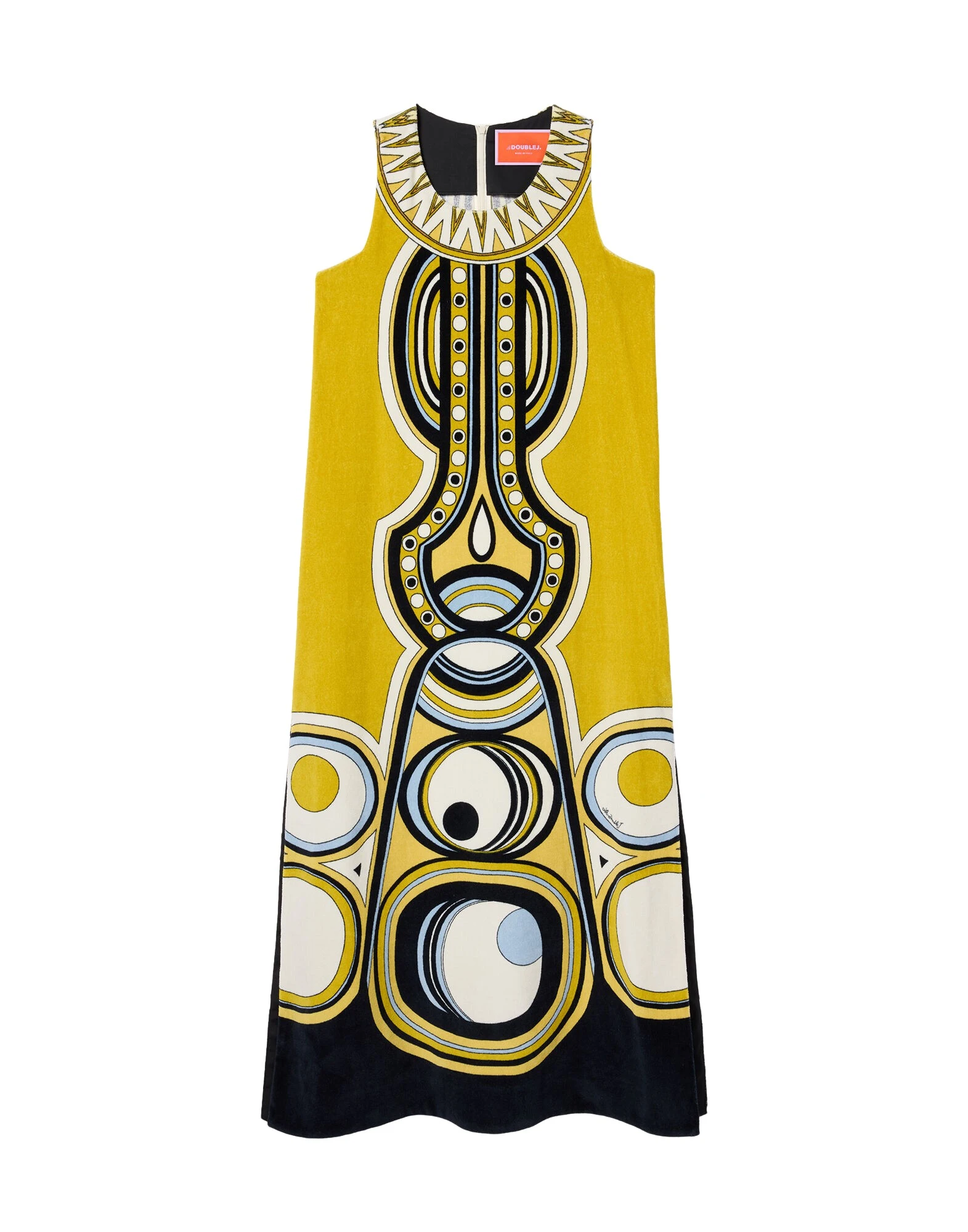 La-DoubleJ-Totem-Dress-in-Sanctuary-Placee-Gold32163_nobg La DoubleJ Totem Dress in Sanctuary Placée Gold - Dresses - Milanese Maximalist Fashion at Luxury Shoes