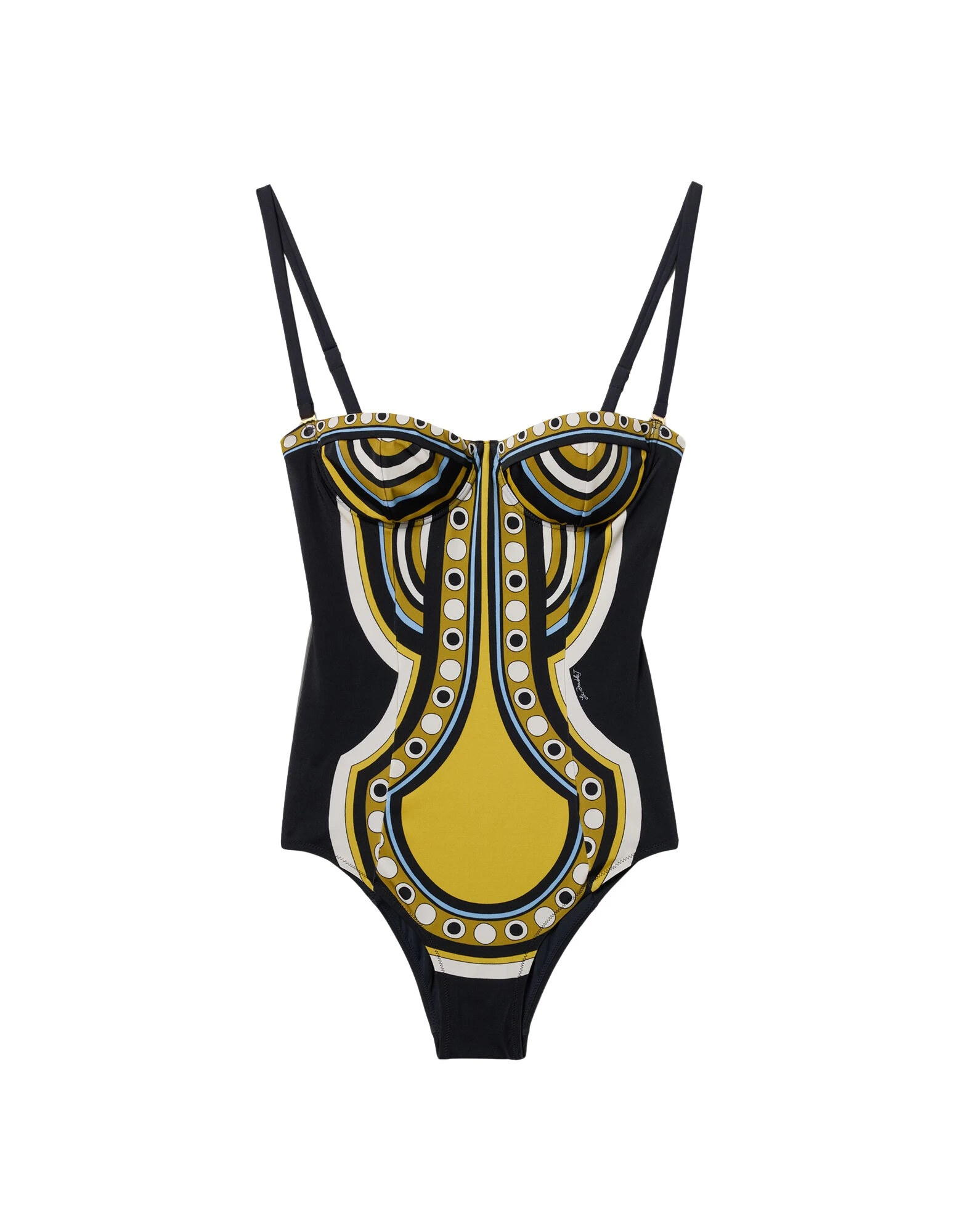 La-DoubleJ-Ursula-Suit-in-Sanctuary-Placee-Black56812_nobg La DoubleJ Ursula Suit in Sanctuary Placée Black - Beachwear - Milanese Maximalist Fashion at Luxury Shoes