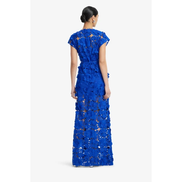Leo Lin Alena Lace Maxi Dress  - Leo Lin Dress - Australian Luxury Fashion - Shop at Luxury Shoes 