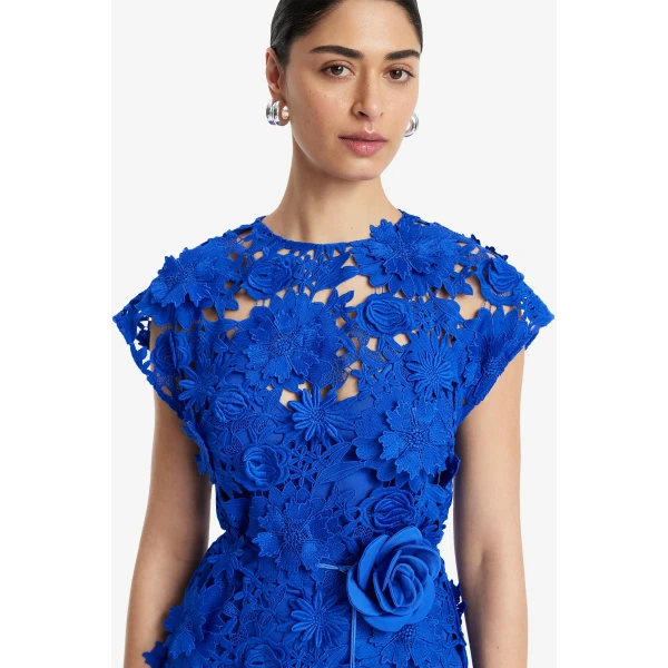 Leo Lin Alena Lace Maxi Dress  - Leo Lin Dress - Australian Luxury Fashion - Shop at Luxury Shoes 