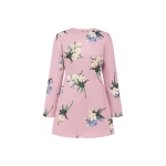 Leo Lin Aliza Long Sleeve Mini Dress  - Leo Lin Dress - Australian Luxury Fashion - Shop at Luxury Shoes 