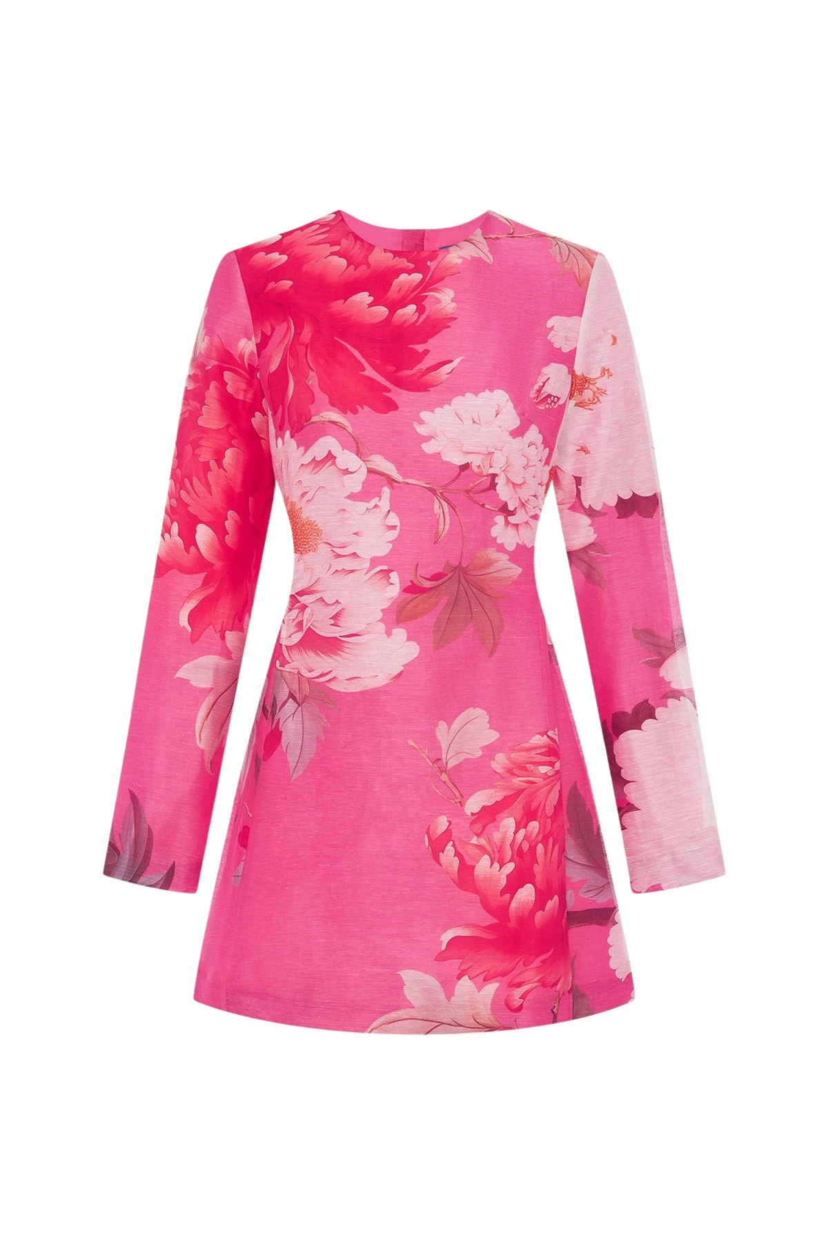 Leo-Lin-Aliza-Long-Sleeve-Mini-Dress-747001_nobg Leo Lin Aliza Long Sleeve Mini Dress - Leo Lin Dress - Australian Luxury Fashion - Shop at Luxury Shoes