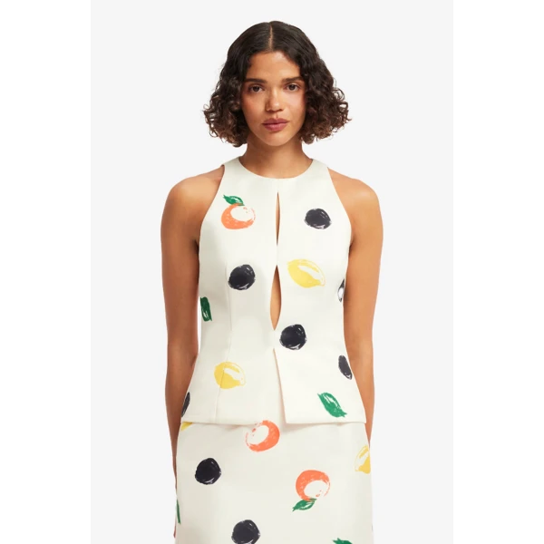Leo Lin Amelia Top  - Leo Lin Dress - Australian Luxury Fashion - Shop at Luxury Shoes 