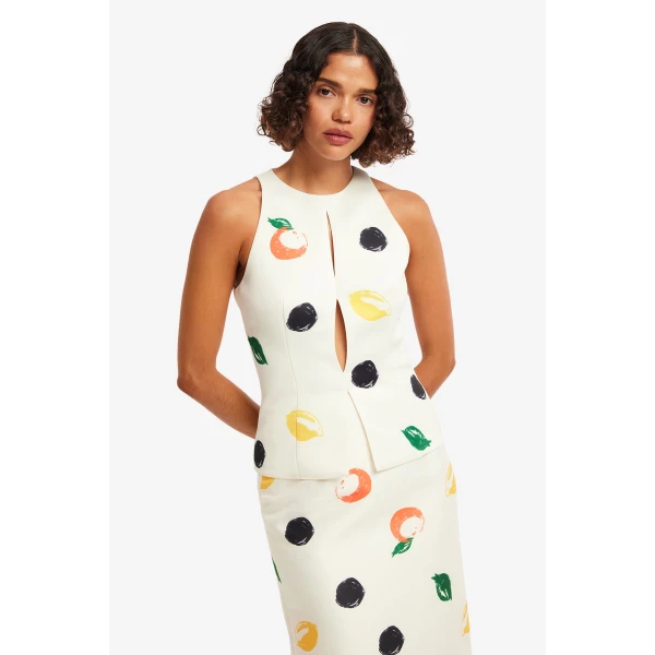 Leo Lin Amelia Top  - Leo Lin Dress - Australian Luxury Fashion - Shop at Luxury Shoes 