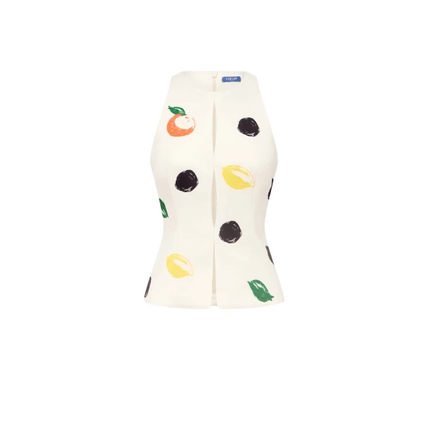 Leo Lin Amelia Top  - Leo Lin Dress - Australian Luxury Fashion - Shop at Luxury Shoes 