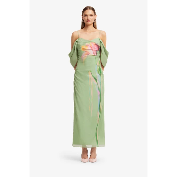 Leo Lin Angeline Maxi Dress  - Leo Lin Dress - Australian Luxury Fashion - Shop at Luxury Shoes 