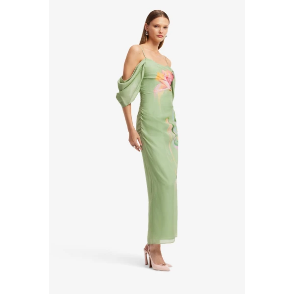 Leo Lin Angeline Maxi Dress  - Leo Lin Dress - Australian Luxury Fashion - Shop at Luxury Shoes 