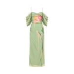 Leo Lin Angeline Maxi Dress  - Leo Lin Dress - Australian Luxury Fashion - Shop at Luxury Shoes 