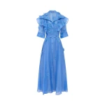 Leo Lin Anya Petal Midi Dress  - Leo Lin Dress - Australian Luxury Fashion - Shop at Luxury Shoes 