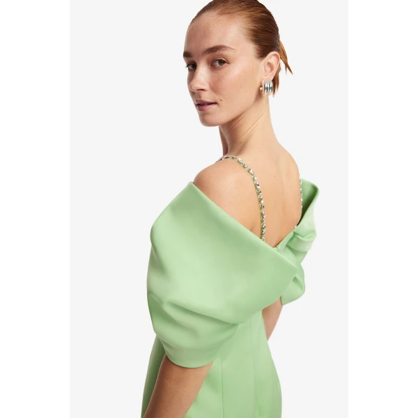 Leo Lin Arabella Appliqué Maxi Dress  - Leo Lin Dress - Australian Luxury Fashion - Shop at Luxury Shoes 