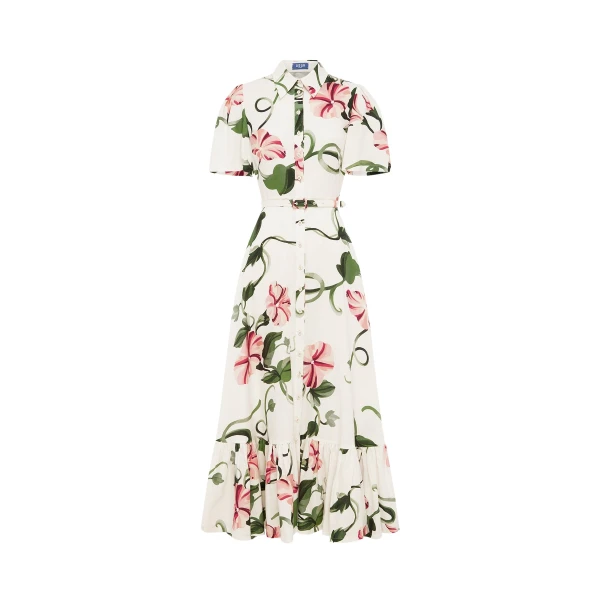 Leo Lin Becca Short Sleeve Midi Dress  - Leo Lin Dress - Australian Luxury Fashion - Shop at Luxury Shoes 