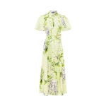 Leo Lin Bianca Short Sleeve Midi Dress  - Leo Lin Dress - Australian Luxury Fashion - Shop at Luxury Shoes 