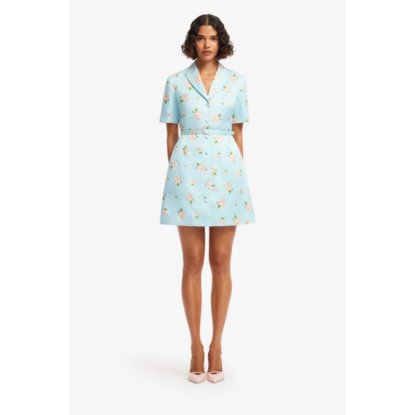 Leo Lin Brigitte Mini Dress  - Leo Lin Dress - Australian Luxury Fashion - Shop at Luxury Shoes 