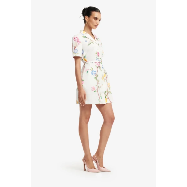 Leo Lin Brigitte Mini Dress  - Leo Lin Dress - Australian Luxury Fashion - Shop at Luxury Shoes 