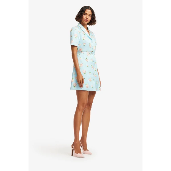 Leo Lin Brigitte Mini Dress  - Leo Lin Dress - Australian Luxury Fashion - Shop at Luxury Shoes 