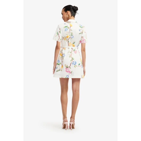 Leo Lin Brigitte Mini Dress  - Leo Lin Dress - Australian Luxury Fashion - Shop at Luxury Shoes 