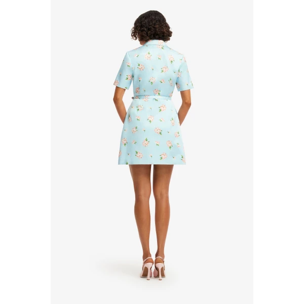 Leo Lin Brigitte Mini Dress  - Leo Lin Dress - Australian Luxury Fashion - Shop at Luxury Shoes 
