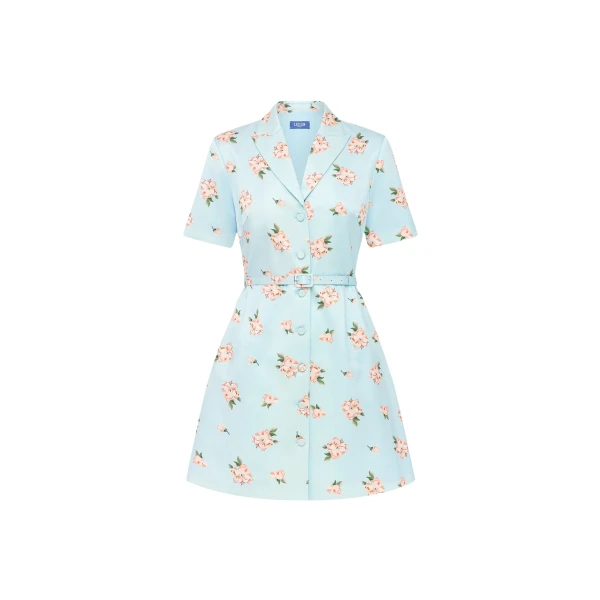 Leo Lin Brigitte Mini Dress  - Leo Lin Dress - Australian Luxury Fashion - Shop at Luxury Shoes 