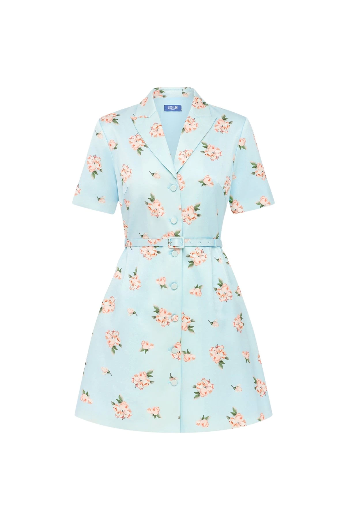 Leo-Lin-Brigitte-Mini-Dress47295_nobg Leo Lin Brigitte Mini Dress - Leo Lin Dress - Australian Luxury Fashion - Shop at Luxury Shoes