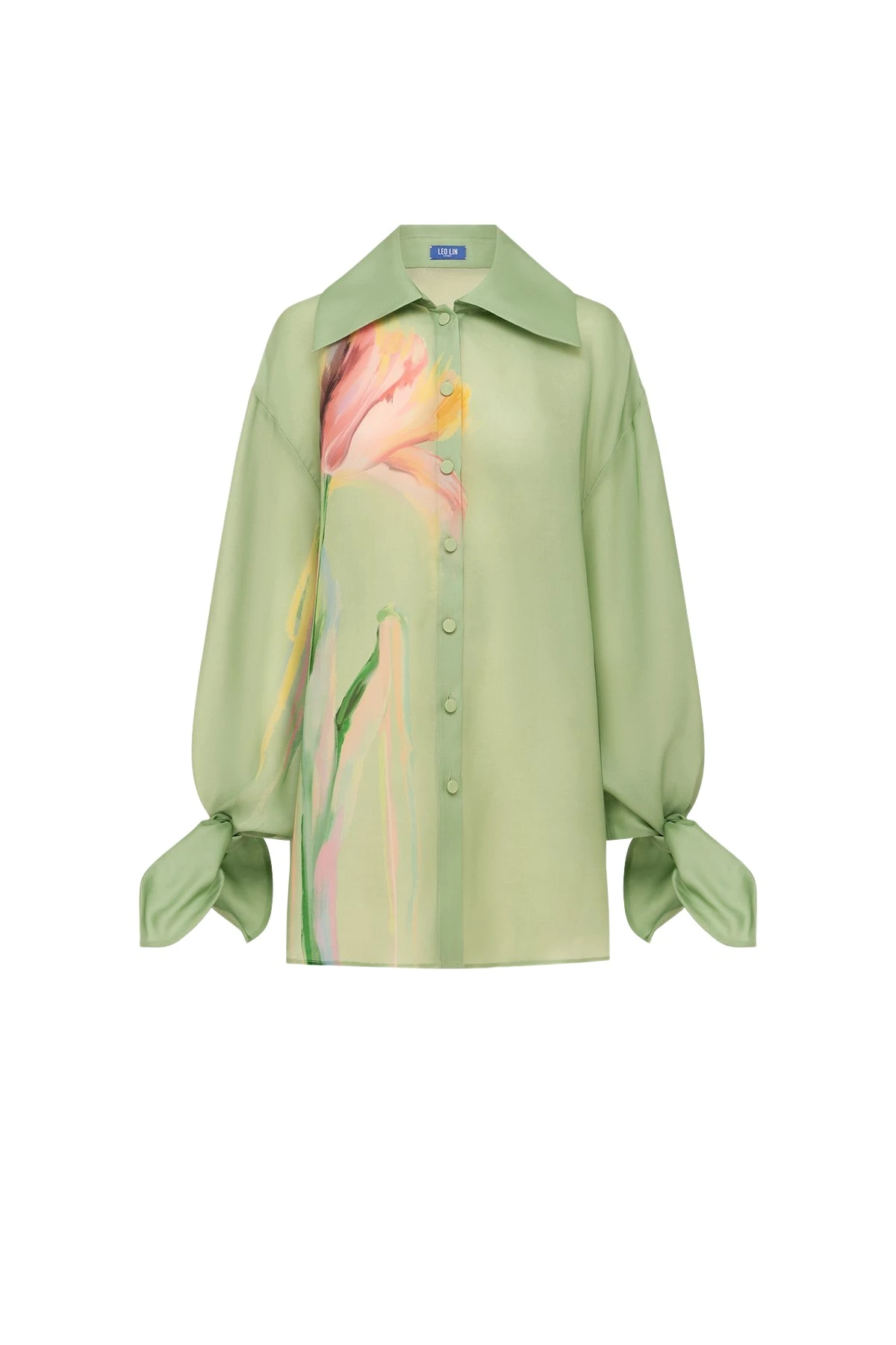 Leo-Lin-Christina-Bow-Blouse54605_nobg Leo Lin Christina Bow Blouse - Leo Lin Dress - Australian Luxury Fashion - Shop at Luxury Shoes