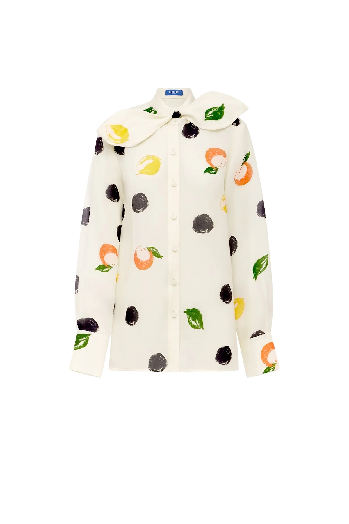 Leo-Lin-Cora-Bow-Blouse88376_nobg Leo Lin Cora Bow Blouse - Leo Lin Dress - Australian Luxury Fashion - Shop at Luxury Shoes
