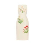 Leo Lin Eleanor Embellished Wool Midi Dress  - Leo Lin Dress - Australian Luxury Fashion - Shop at Luxury Shoes 