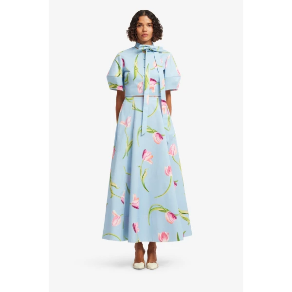 Leo Lin Elina Maxi Skirt  - Leo Lin Dress - Australian Luxury Fashion - Shop at Luxury Shoes 