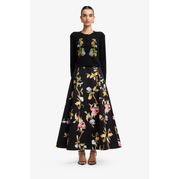 Leo Lin Elina Maxi Skirt  - Leo Lin Dress - Australian Luxury Fashion - Shop at Luxury Shoes 