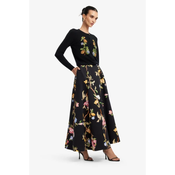 Leo Lin Elina Maxi Skirt  - Leo Lin Dress - Australian Luxury Fashion - Shop at Luxury Shoes 