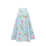 Leo Lin Elina Maxi Skirt  - Leo Lin Dress - Australian Luxury Fashion - Shop at Luxury Shoes 