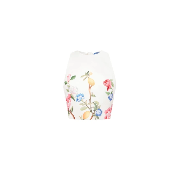 Leo Lin Ella Bow Backless Top  - Leo Lin Dress - Australian Luxury Fashion - Shop at Luxury Shoes 