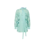 Leo-Lin-Elle-Applique-Blouse84821_nobg Leo Lin Elle Appliqué Blouse - Leo Lin Dress - Australian Luxury Fashion - Shop at Luxury Shoes