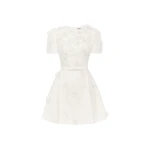 Leo Lin Elyse Petal Short Sleeve Mini Dress  - Leo Lin Dress - Australian Luxury Fashion - Shop at Luxury Shoes 