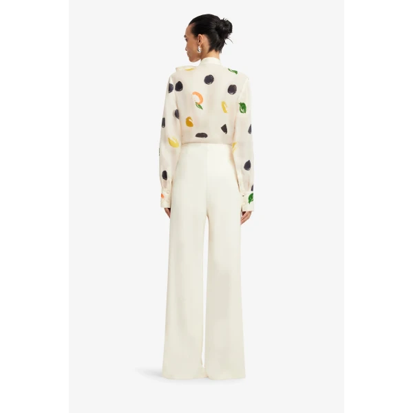 Leo Lin Felicity Wrap Pants  - Leo Lin Dress - Australian Luxury Fashion - Shop at Luxury Shoes 