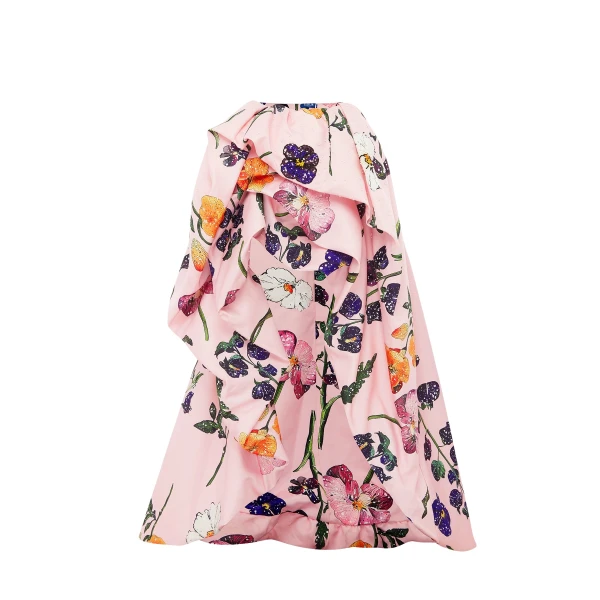 Leo Lin Fiorella Embellished Voluminous Skirt  - Leo Lin Dress - Australian Luxury Fashion - Shop at Luxury Shoes 
