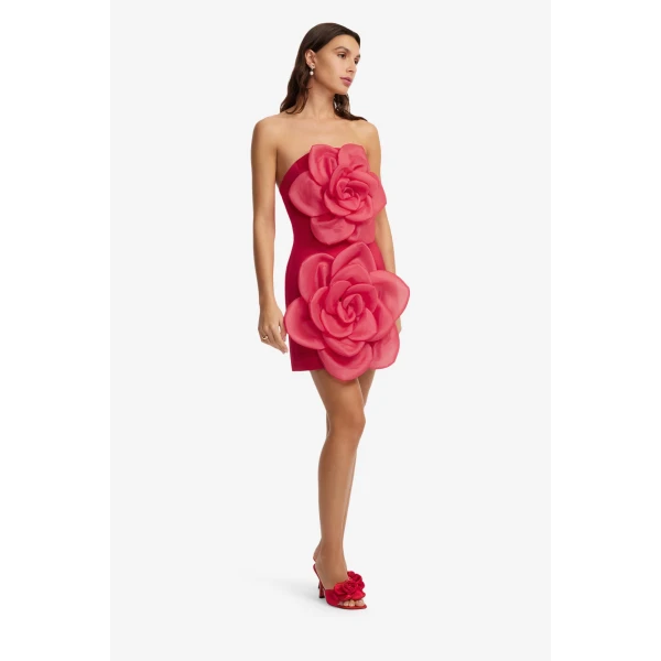 Leo Lin Floret Mini Dress  - Leo Lin Dress - Australian Luxury Fashion - Shop at Luxury Shoes 