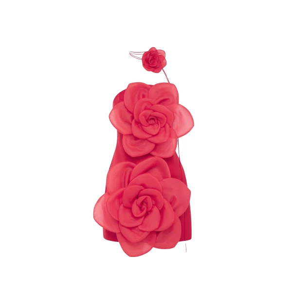 Leo Lin Floret Mini Dress  - Leo Lin Dress - Australian Luxury Fashion - Shop at Luxury Shoes 