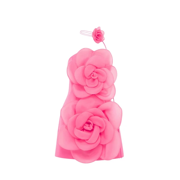 Leo Lin Floret Mini Dress  - Leo Lin Dress - Australian Luxury Fashion - Shop at Luxury Shoes 