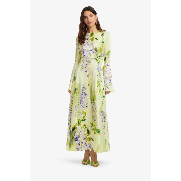 Leo Lin Francesca Maxi Dress  - Leo Lin Dress - Australian Luxury Fashion - Shop at Luxury Shoes 