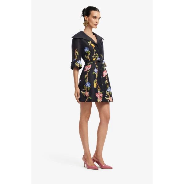 Leo Lin Genevieve Sleeve Mini Dress  - Leo Lin Dress - Australian Luxury Fashion - Shop at Luxury Shoes 