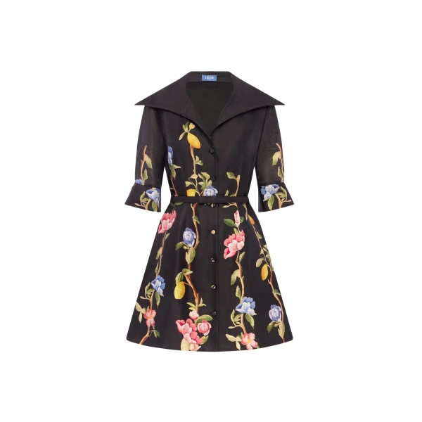 Leo Lin Genevieve Sleeve Mini Dress  - Leo Lin Dress - Australian Luxury Fashion - Shop at Luxury Shoes 