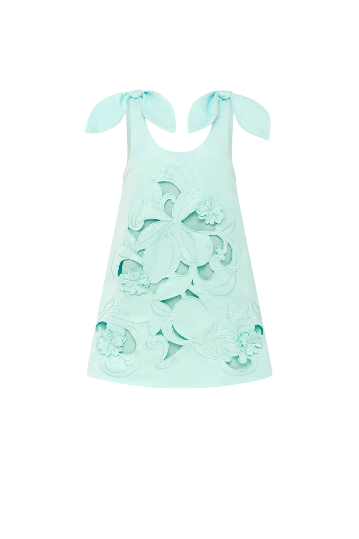 Leo-Lin-Harper-Bow-Applique-Mini-Dress47252_nobg Leo Lin Harper Bow Appliqué Mini Dress - Leo Lin Dress - Australian Luxury Fashion - Shop at Luxury Shoes