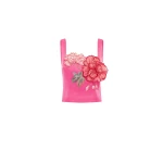 Leo Lin Isadora Appliqué Top  - Leo Lin Dress - Australian Luxury Fashion - Shop at Luxury Shoes 