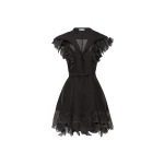 Leo Lin Isla Appliqué Mini Dress  - Leo Lin Dress - Australian Luxury Fashion - Shop at Luxury Shoes 