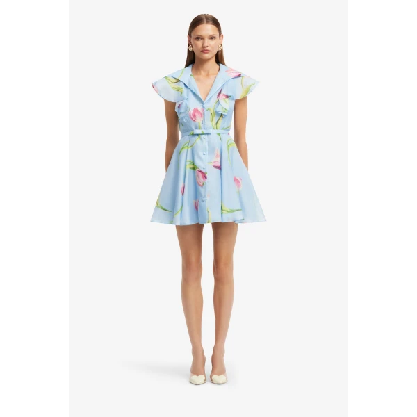 Leo Lin Isla Mini Dress  - Leo Lin Dress - Australian Luxury Fashion - Shop at Luxury Shoes 