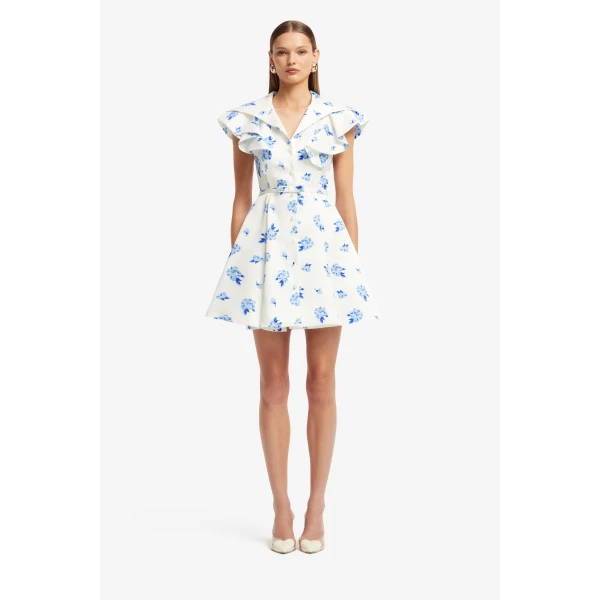 Leo Lin Isla Mini Dress  - Leo Lin Dress - Australian Luxury Fashion - Shop at Luxury Shoes 