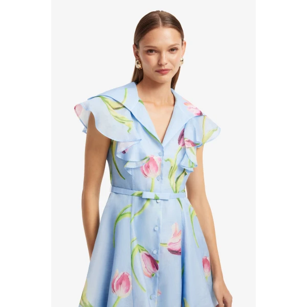 Leo Lin Isla Mini Dress  - Leo Lin Dress - Australian Luxury Fashion - Shop at Luxury Shoes 